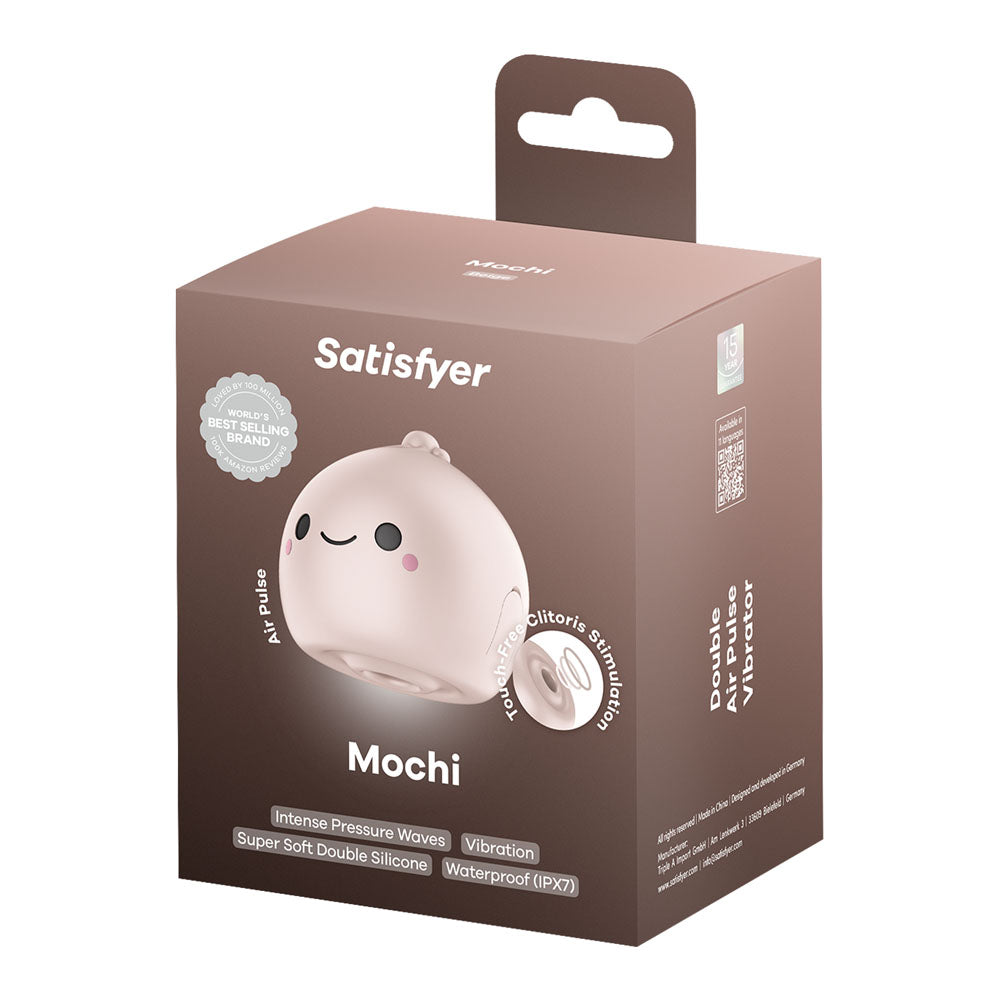 Satisfyer Mochi - Beige USB Rechargeable Air Pulse Stimulator